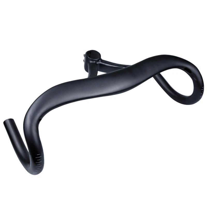 Road Bike Handlebar Full Carbon Integrated Stem 28.6Mm Handlebar Bicycle Drop Bar Bent Handlebar 420Mm
Road Bike Handlebar Full Carbon Integrated Stem 28.6Mm Handlebar Bicycle Drop Bar Bent Handlebar 420Mm