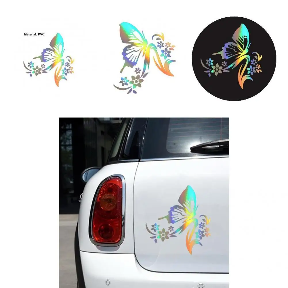 Car Decal Stylish Sun-proof Reflective Butterfly Car Funny Sticker for Skateboard Car Decor Sticker Decorative Sticker
Car Decal Stylish Sun-proof Reflective Butterfly Car Funny Sticker for Skateboard Car Decor Sticker Decorative Sticker