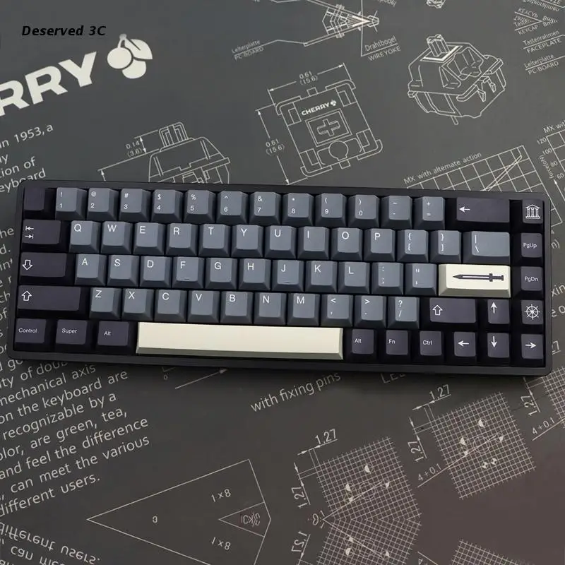R9CB 134Keys/set Sword Keycap Cherry Profile PBT Keycaps For MX Switches DZ60 GK61
R9CB 134Keys/set Sword Keycap Cherry Profile PBT Keycaps For MX Switches DZ60 GK61