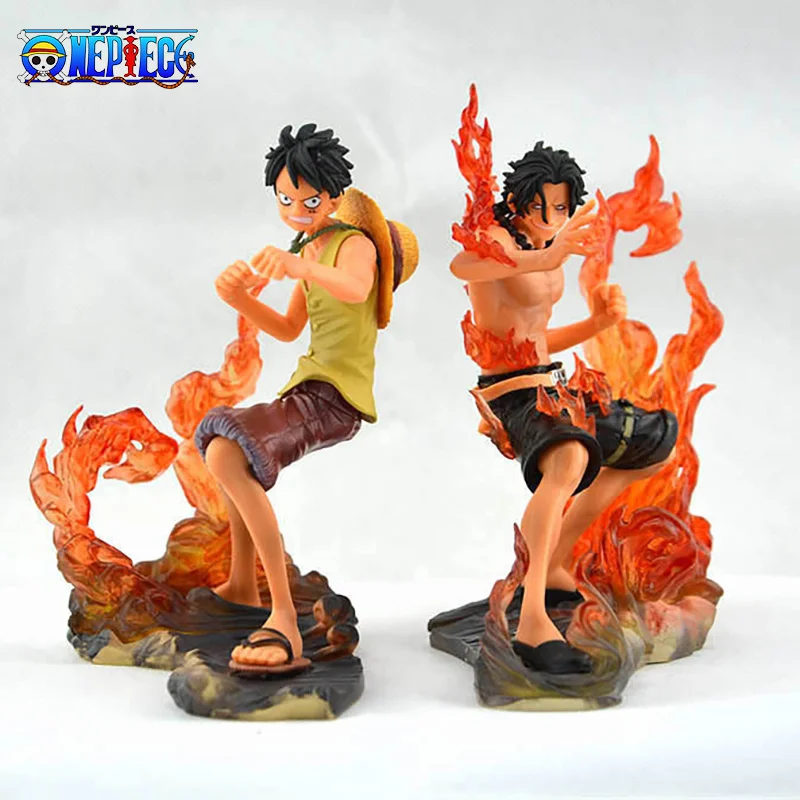 Аниме One Piece 13 см 2 шт./компл. 2 года позже Luffy VS Ace ПВХ экшн-фигурка кукла подарок 
Аниме One Piece 13 см 2 шт./компл. 2 года позже Luffy VS Ace ПВХ экшн-фигурка кукла подарок