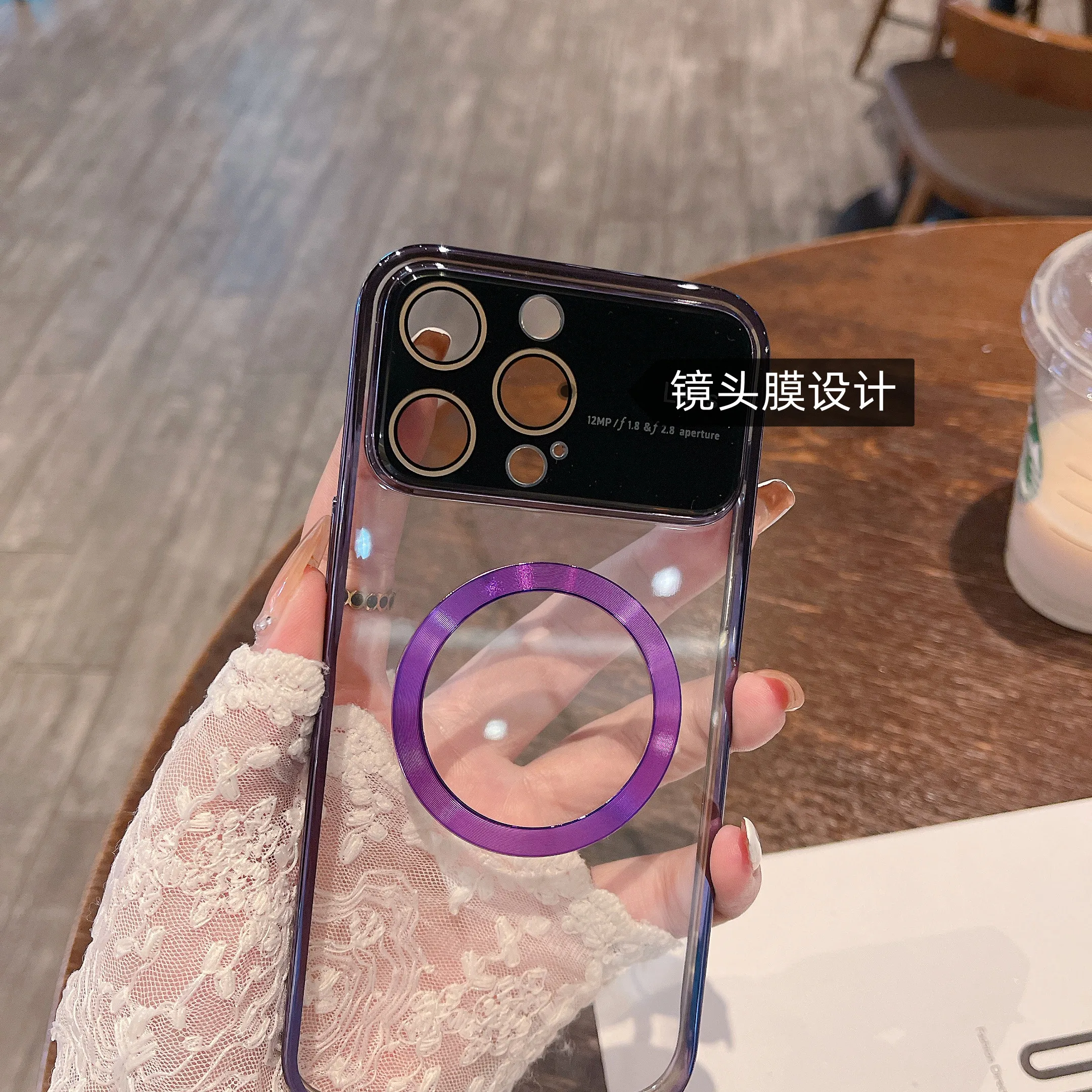 Luxury Magnetic Wireless Charging Case For Magsafe For iPhone 14 13 12 Pro Max 14Plus Transparent Plating Silicone Soft Cover
Luxury Magnetic Wireless Charging Case For Magsafe For iPhone 14 13 12 Pro Max 14Plus Transparent Plating Silicone Soft Cover
