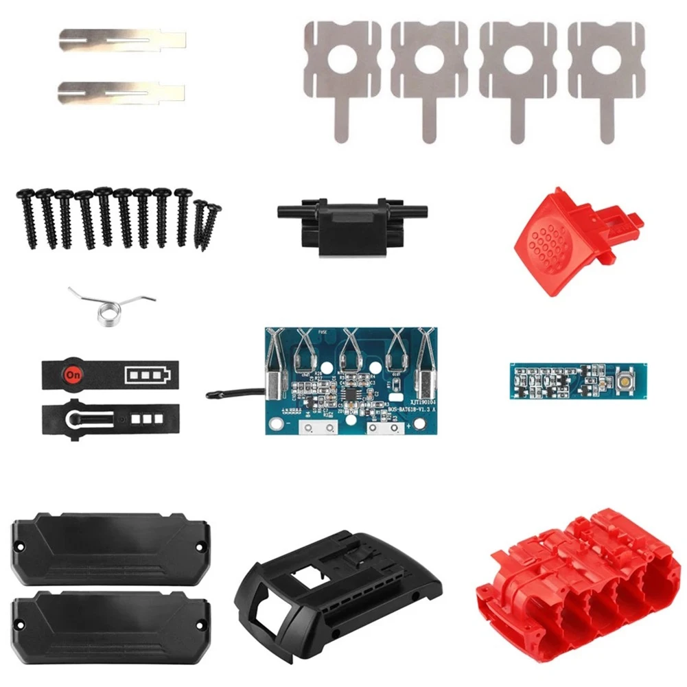 PCB Charge Protection Circuit Board Replacement Battery Housing Case Cover For Bosch 18V Power Tool Accessories
PCB Charge Protection Circuit Board Replacement Battery Housing Case Cover For Bosch 18V Power Tool Accessories