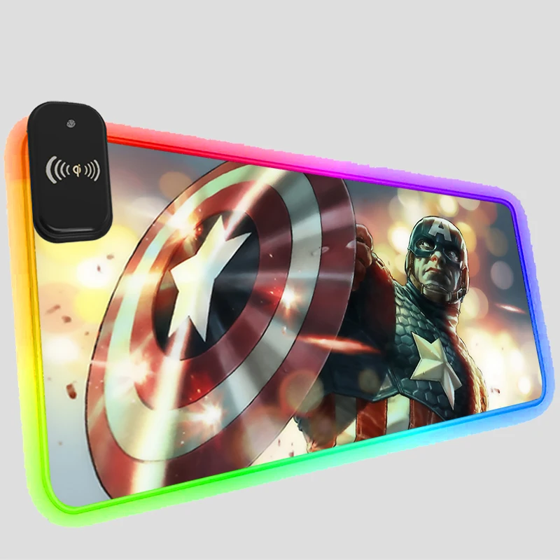 XXL Mats Wireless Charging RGB Mouse Pad LED Gaming Captain American Computer Offices Hot Search in 2022 Safety Cool Mousepad
XXL Mats Wireless Charging RGB Mouse Pad LED Gaming Captain American Computer Offices Hot Search in 2022 Safety Cool Mousepad