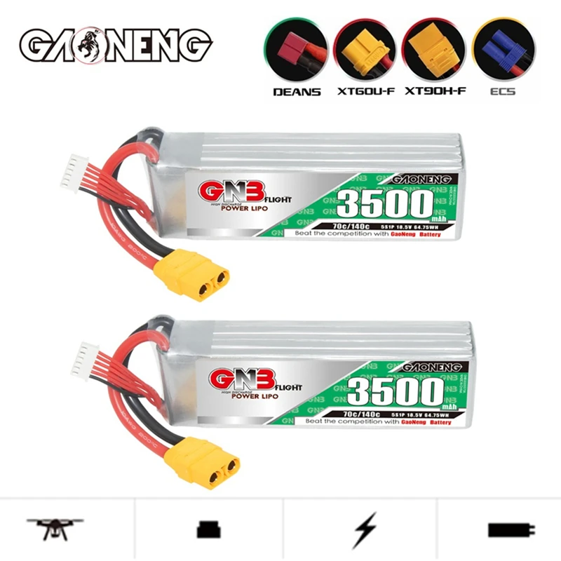 RC FPV Racing Drone Battery GNB 18,5 V 3500mAh Lipo Battery для UAV RC Car RC Boat RC Helicopter Airplane RC Parts 18,5 V Batterty
RC FPV Racing Drone Battery GNB 18,5 V 3500mAh Lipo Battery для UAV RC Car RC Boat RC Helicopter Airplane RC Parts 18,5 V Batterty