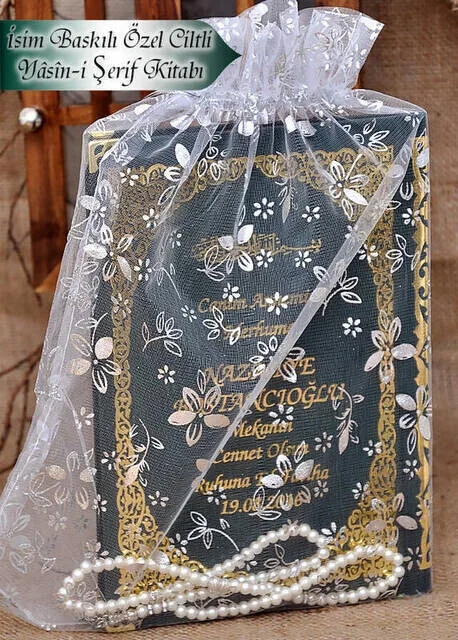 IQRAH 50 PCS-Name Printed Hardcover Yasin Book-Medium Size-80 Page-Pearl Tesbihli-Person special Gift
IQRAH 50 PCS-Name Printed Hardcover Yasin Book-Medium Size-80 Page-Pearl Tesbihli-Person special Gift