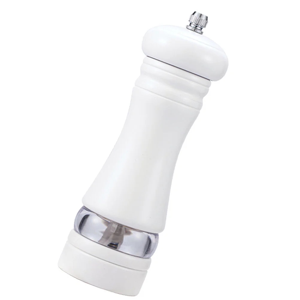 Manual Coffee Bean Grinder Castor Salt Refillable Pepper Abrader White Wood Shaker
Manual Coffee Bean Grinder Castor Salt Refillable Pepper Abrader White Wood Shaker