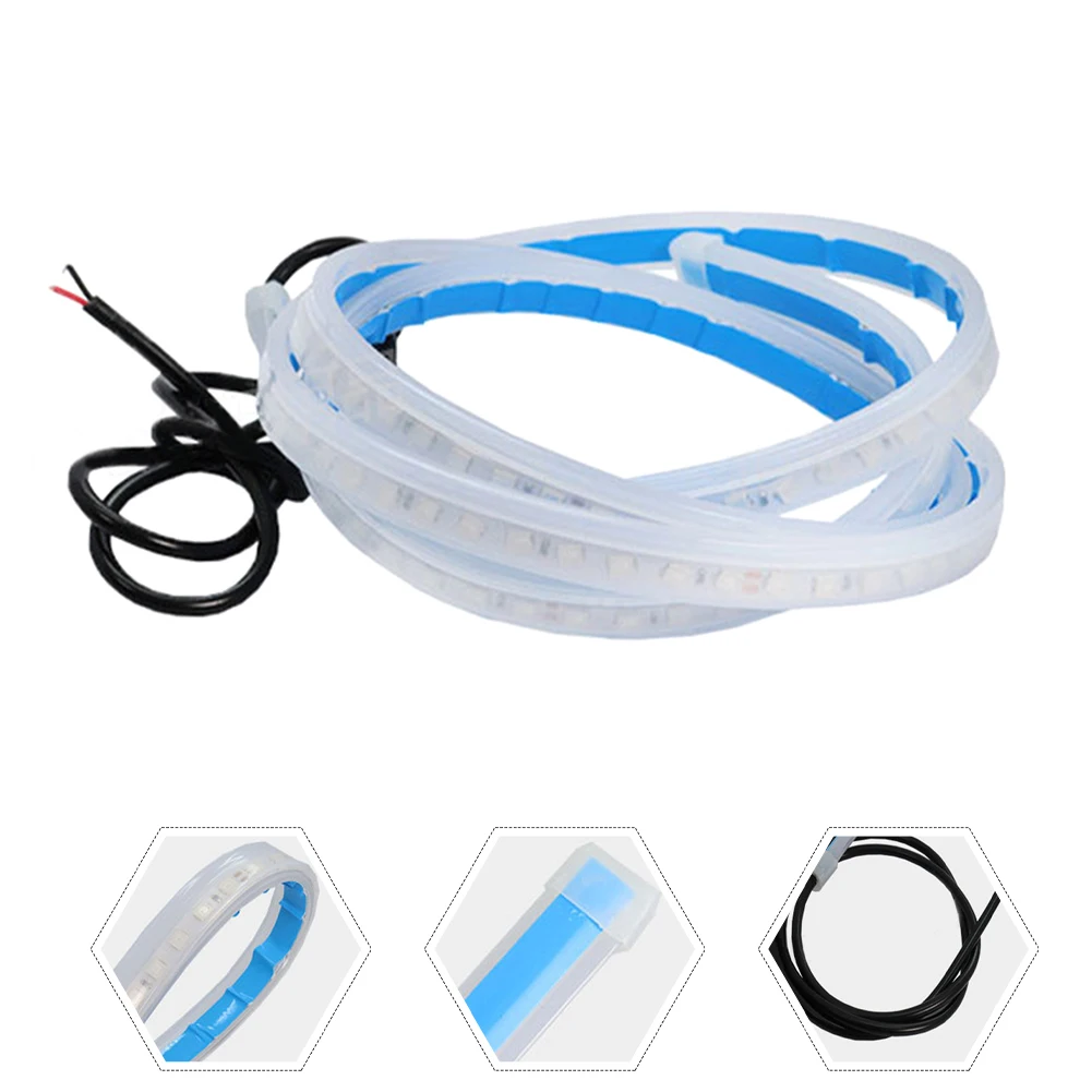 1pcs 1.2m Car Accessories Two-color LED Door Trim Warning Light Red&blue Flashing High-level Brake Light Equippments Parts
1pcs 1.2m Car Accessories Two-color LED Door Trim Warning Light Red&blue Flashing High-level Brake Light Equippments Parts