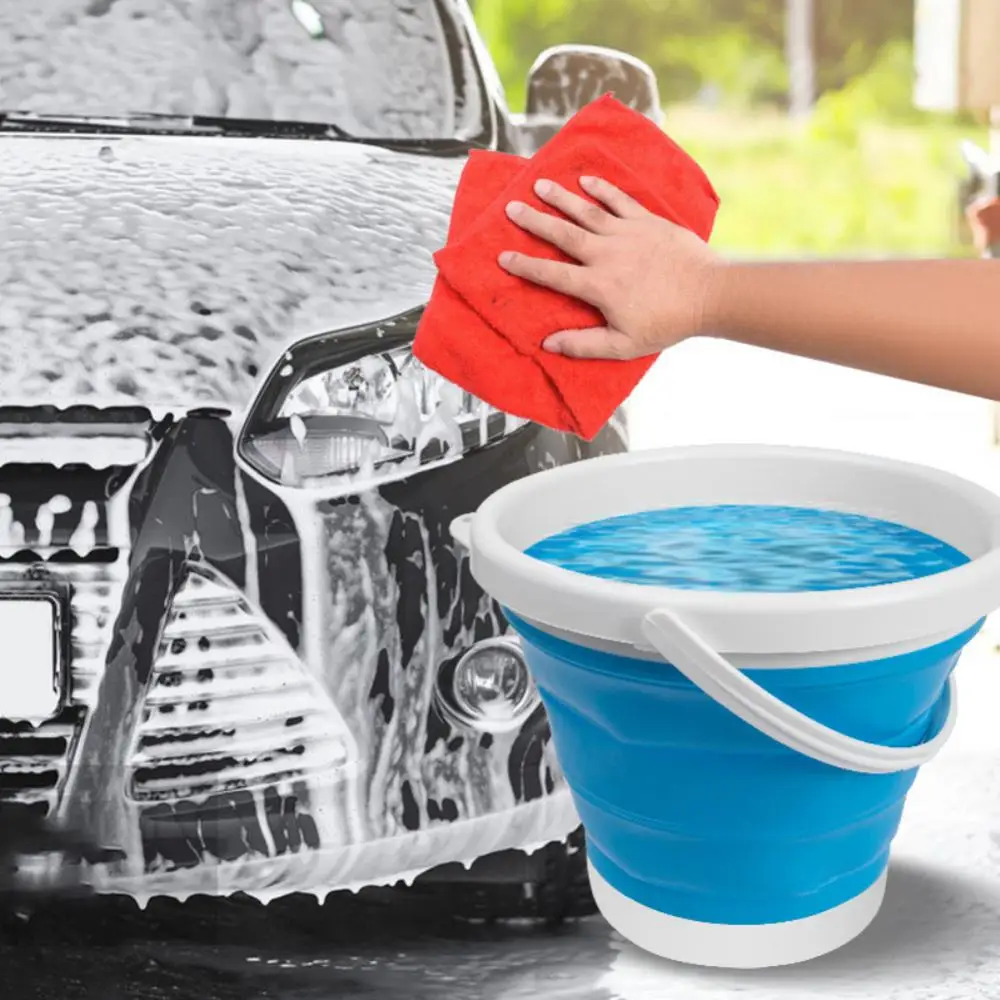 Portable Folding Bucket Car Washing Bucket Multipurpose Retractable Folding Silica Gel Car Folding Bucket For Home Car
Portable Folding Bucket Car Washing Bucket Multipurpose Retractable Folding Silica Gel Car Folding Bucket For Home Car