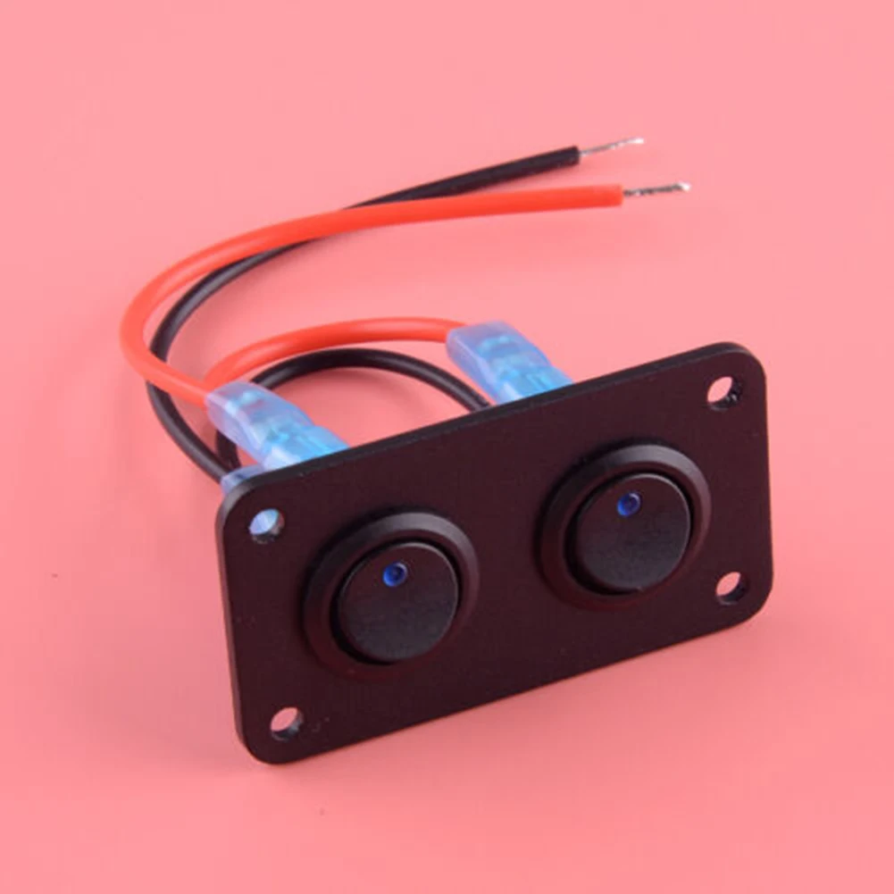 Rocker Switch Switch Panel Waterproof 12-24V 1pcs 2 Gang 72*40mm Accessories Black Parts Toggle Universal Durable
Rocker Switch Switch Panel Waterproof 12-24V 1pcs 2 Gang 72*40mm Accessories Black Parts Toggle Universal Durable