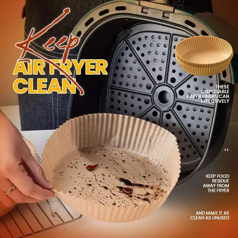 50/100pcs 16/20cm Air Fryer Disposable Paper Liner Mat Oil-proof Non-Stick Mat Microwave Oven Parchment Paper kitchen Cookers
50/100pcs 16/20cm Air Fryer Disposable Paper Liner Mat Oil-proof Non-Stick Mat Microwave Oven Parchment Paper kitchen Cookers