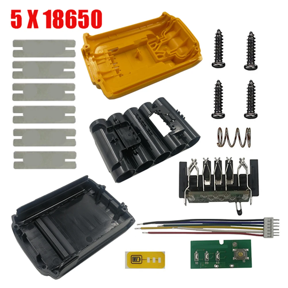 DCB203 Li-ion Battery Plastic Case PCB Protection Circuit Board For Dewalt 18V 20V DIY New Battery Storage Protection
DCB203 Li-ion Battery Plastic Case PCB Protection Circuit Board For Dewalt 18V 20V DIY New Battery Storage Protection
