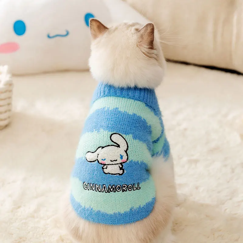 Kawaii Sanrio Pet Clothes Hello Kittys Accessories Cute Beauty Cartoon Anime Dog Cat Sweater Warm Anti-Shedding Toys Girls Gift
Kawaii Sanrio Pet Clothes Hello Kittys Accessories Cute Beauty Cartoon Anime Dog Cat Sweater Warm Anti-Shedding Toys Girls Gift