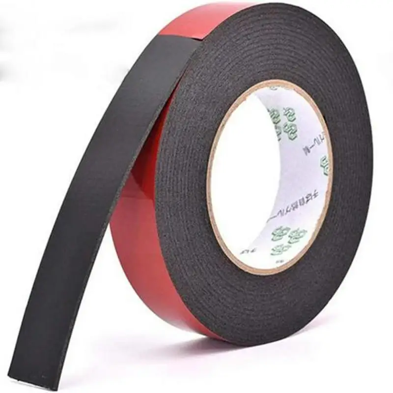 

10mm-30mm Width Super Strong Adhesive Foam Tape Traceless Shockproof Moisture-proof 1mm Thickness Double Side PE Foam Tape