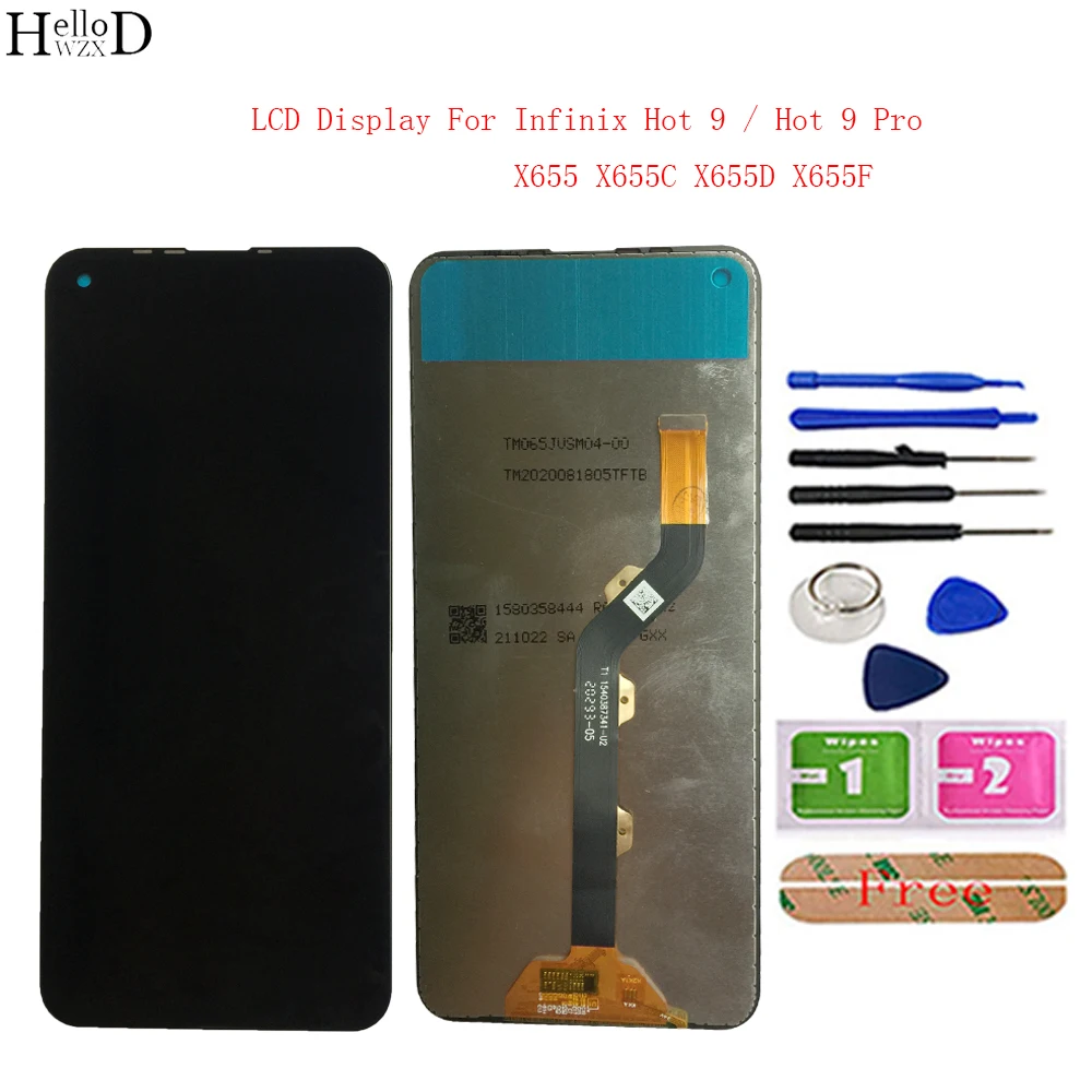 Новый протестированный ЖК-дисплей для Infinix Hot 9 Pro X655 X655C X655F X655D, ЖК-дисплей для замены
Новый протестированный ЖК-дисплей для Infinix Hot 9 Pro X655 X655C X655F X655D, ЖК-дисплей для замены