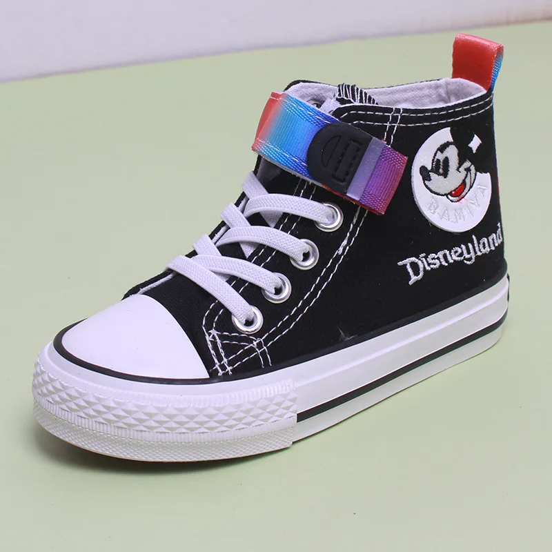 Disney new cartoon Mickey kids shoes high-top canvas casual shoes girls sports shoes boys and girls student shoes
Disney new cartoon Mickey kids shoes high-top canvas casual shoes girls sports shoes boys and girls student shoes