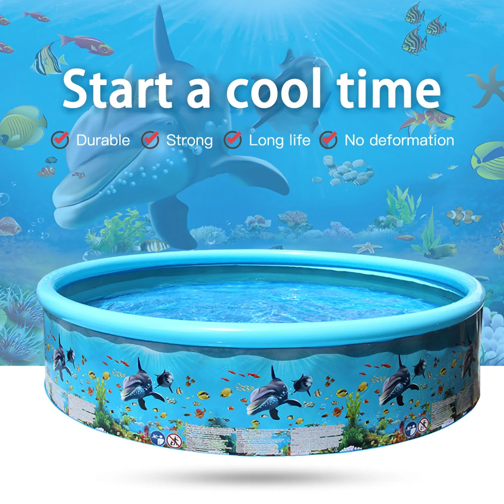 Thickened Inflatable Swimming Pool Blow Up Pool For Family Kids Backyard Foldable Outdoor Swimming Pool Infant Water Floating
Thickened Inflatable Swimming Pool Blow Up Pool For Family Kids Backyard Foldable Outdoor Swimming Pool Infant Water Floating