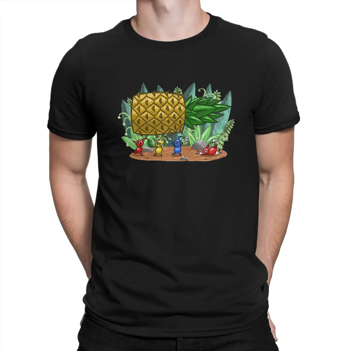 Pineapple Men TShirt Pikmin Electronic Games O Neck Tops 100% Cotton T Shirt Funny Top Quality Birthday Gifts
Pineapple Men TShirt Pikmin Electronic Games O Neck Tops 100% Cotton T Shirt Funny Top Quality Birthday Gifts