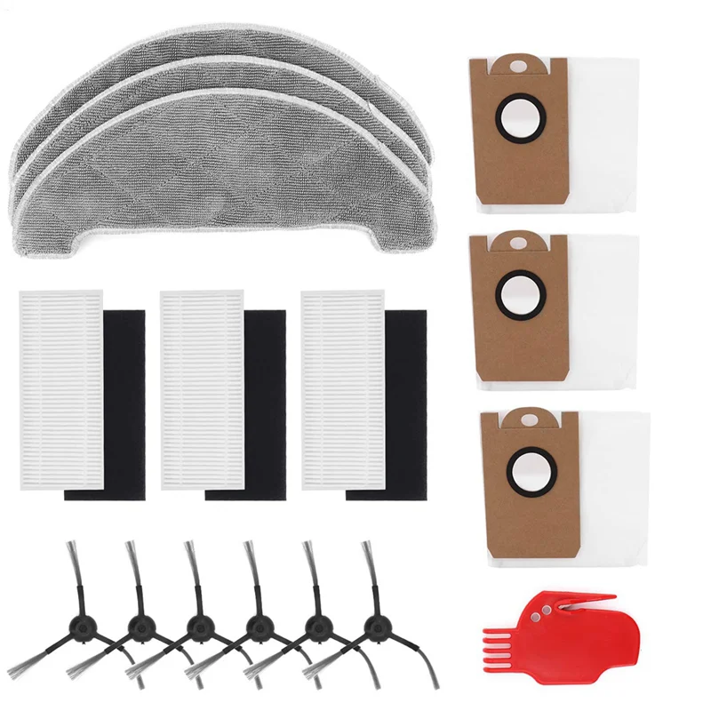 Replacement Parts Side Brushes Hepa Filters Mop Pads Dust Bag for Viomi S9 Robot Vacuum Cleaner Accessories
Replacement Parts Side Brushes Hepa Filters Mop Pads Dust Bag for Viomi S9 Robot Vacuum Cleaner Accessories