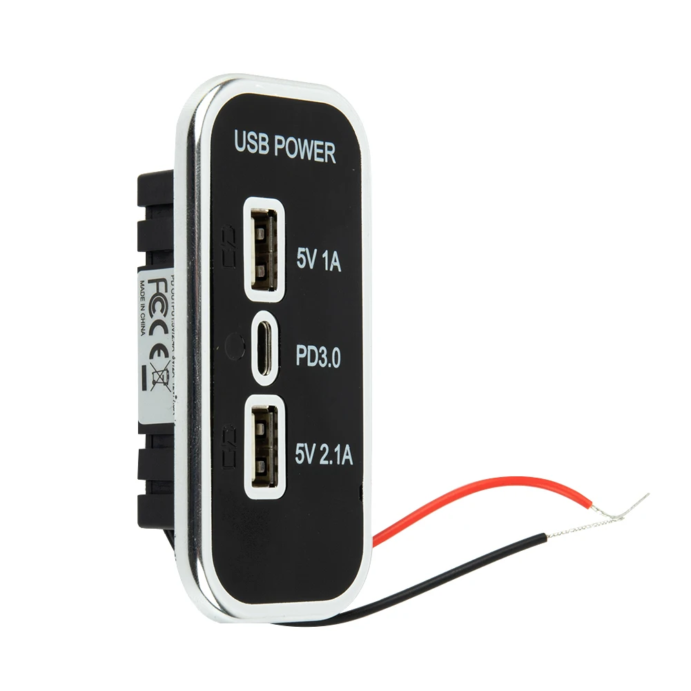 Tablet For Mobile Phone Power Adapter Car Charger Socket Blue LED Indicator Car Accessories Dual USB PD Type C
Tablet For Mobile Phone Power Adapter Car Charger Socket Blue LED Indicator Car Accessories Dual USB PD Type C