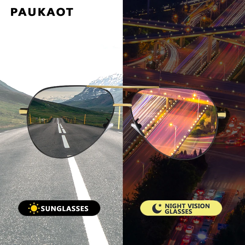 PAUKAOT Men Classic Pilot Sunglasses HD Polarized For Driving Retro Vintage Eyewear Glasses Mirror Shades UV400
PAUKAOT Men Classic Pilot Sunglasses HD Polarized For Driving Retro Vintage Eyewear Glasses Mirror Shades UV400