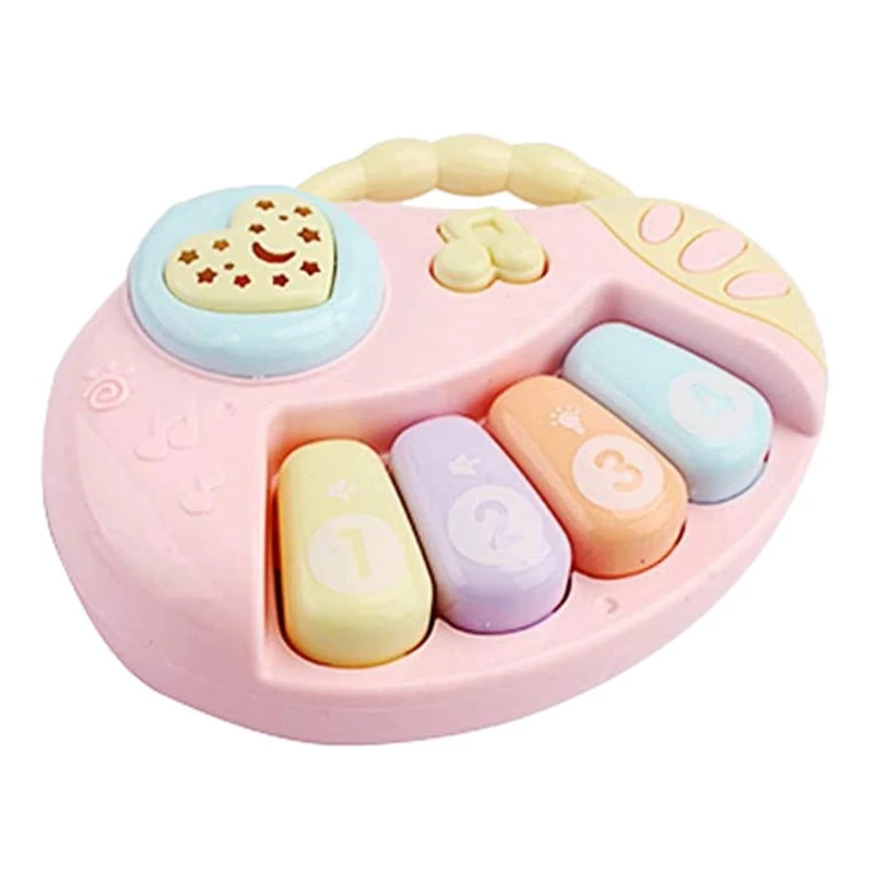 Baby Musical Toy, Educational Piano Music Toy Guitar / Rattle Toy With Lights For 0-3 Years Gift (Piano,Pink)
Baby Musical Toy, Educational Piano Music Toy Guitar / Rattle Toy With Lights For 0-3 Years Gift (Piano,Pink)