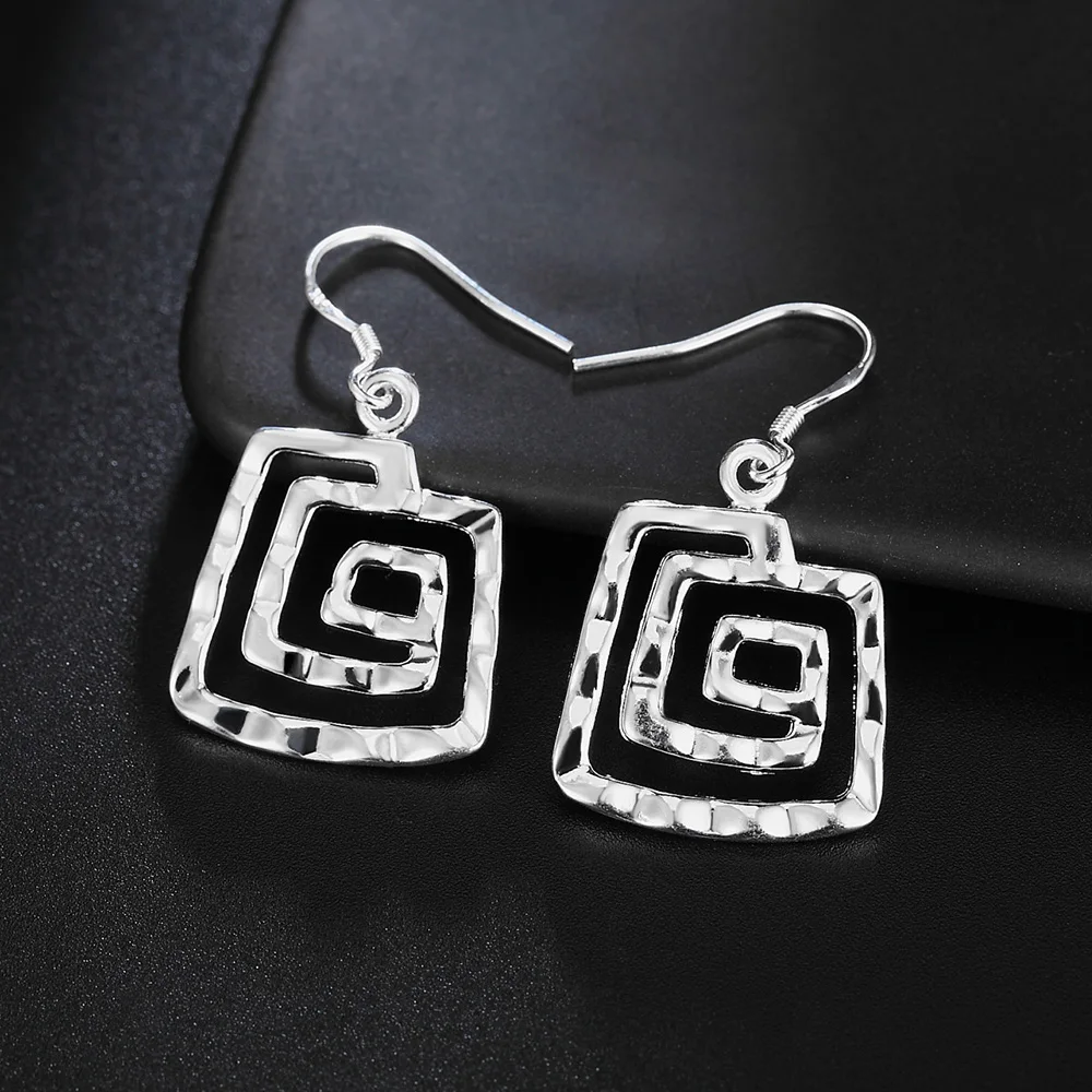 Special offer solid 925 Stamp Silver color Earrings for Women korean vintage Jewelry Beautiful lady party wedding birthday gifts
Special offer solid 925 Stamp Silver color Earrings for Women korean vintage Jewelry Beautiful lady party wedding birthday gifts