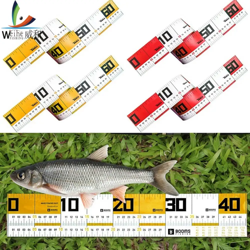 65cm Fishing Ruler Adhesive 2pcs Fishing Measuring Ruler Waterproof Accurate Portable Tackle Accessories Fishing Supplies
65cm Fishing Ruler Adhesive 2pcs Fishing Measuring Ruler Waterproof Accurate Portable Tackle Accessories Fishing Supplies