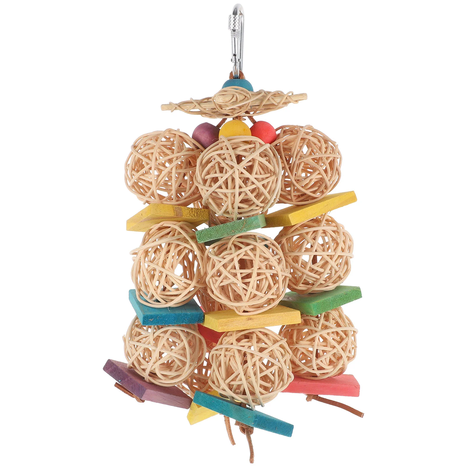 Foraging Hanging Toy Bird Chew Wooden Playset Takraw Parrot Cage Shredding Toys Cockatiel Chewing Parrots
Foraging Hanging Toy Bird Chew Wooden Playset Takraw Parrot Cage Shredding Toys Cockatiel Chewing Parrots