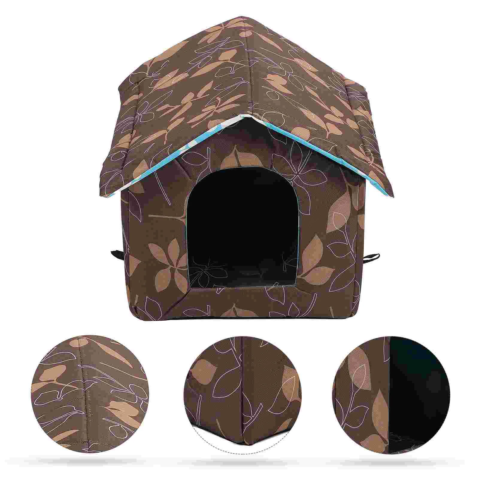

Cat House Pet Nest Kitten Shelter Cat Kennel Cave House Small Dog Tent Waterproof Cat House