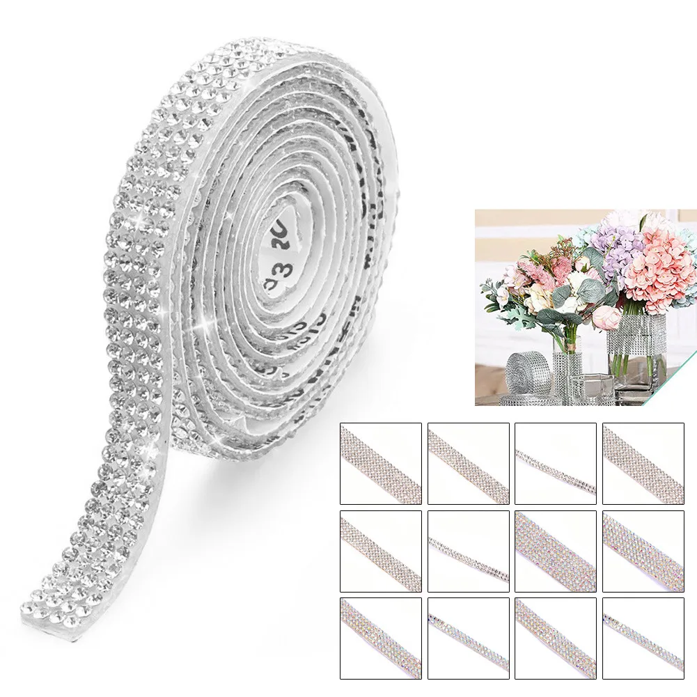 Bling Rhinestone Crystal Sticker Glitter Diamond Decal Sheet Decor Sheet DIY Self-Adhesive Diamond Ribbon DIY Decoration Sticker
Bling Rhinestone Crystal Sticker Glitter Diamond Decal Sheet Decor Sheet DIY Self-Adhesive Diamond Ribbon DIY Decoration Sticker