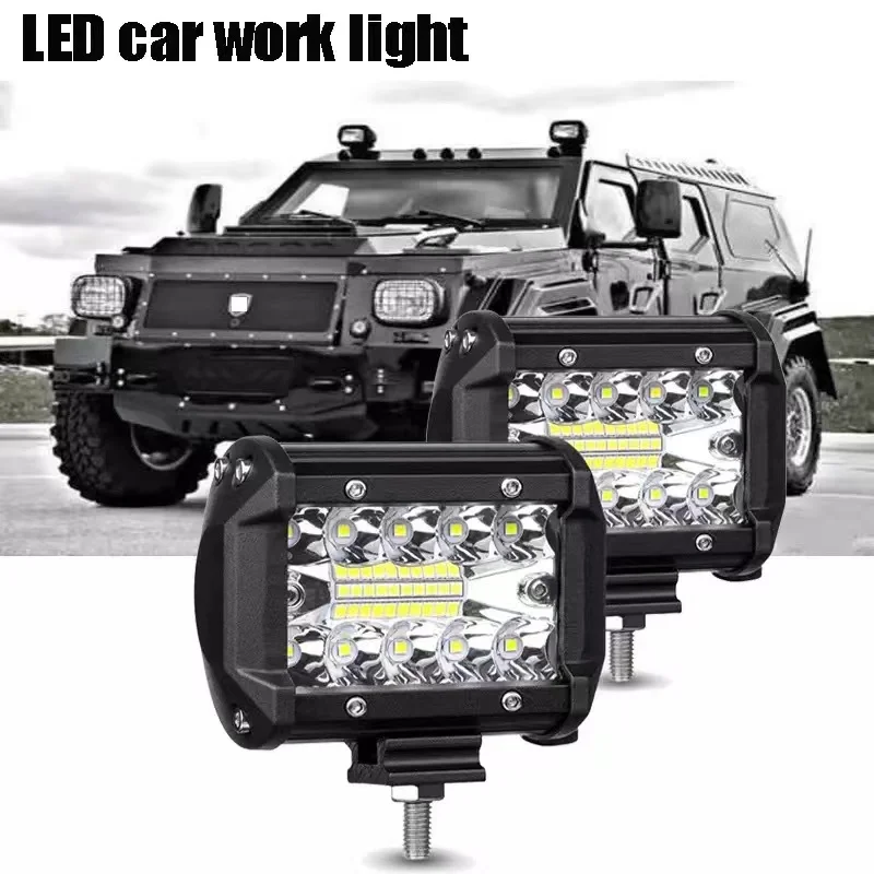 60W 4INCH 20LED Waterproof Work Light LED Light Bars Spot Flood Beam for Work Driving Offroad Boat Car Tractor Truck 12V 24V
60W 4INCH 20LED Waterproof Work Light LED Light Bars Spot Flood Beam for Work Driving Offroad Boat Car Tractor Truck 12V 24V