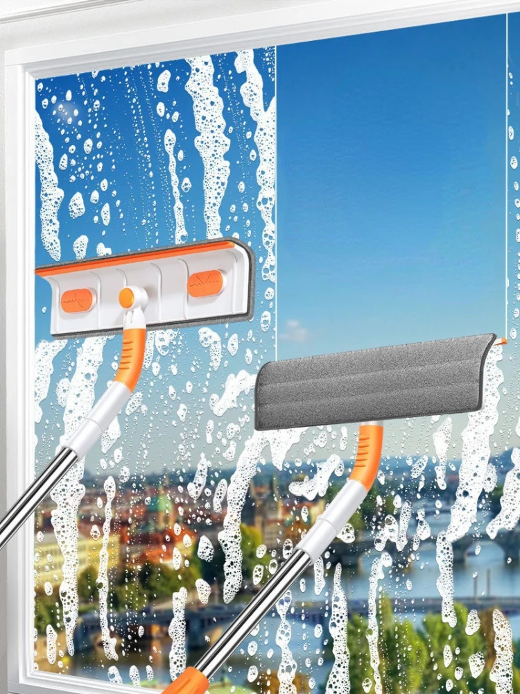 Window Clean Squeegee Mop Soft Microfiber Wiper Telescopic Glass Brush Multi-function Scraper Cleaning Dust Household Clean
Window Clean Squeegee Mop Soft Microfiber Wiper Telescopic Glass Brush Multi-function Scraper Cleaning Dust Household Clean