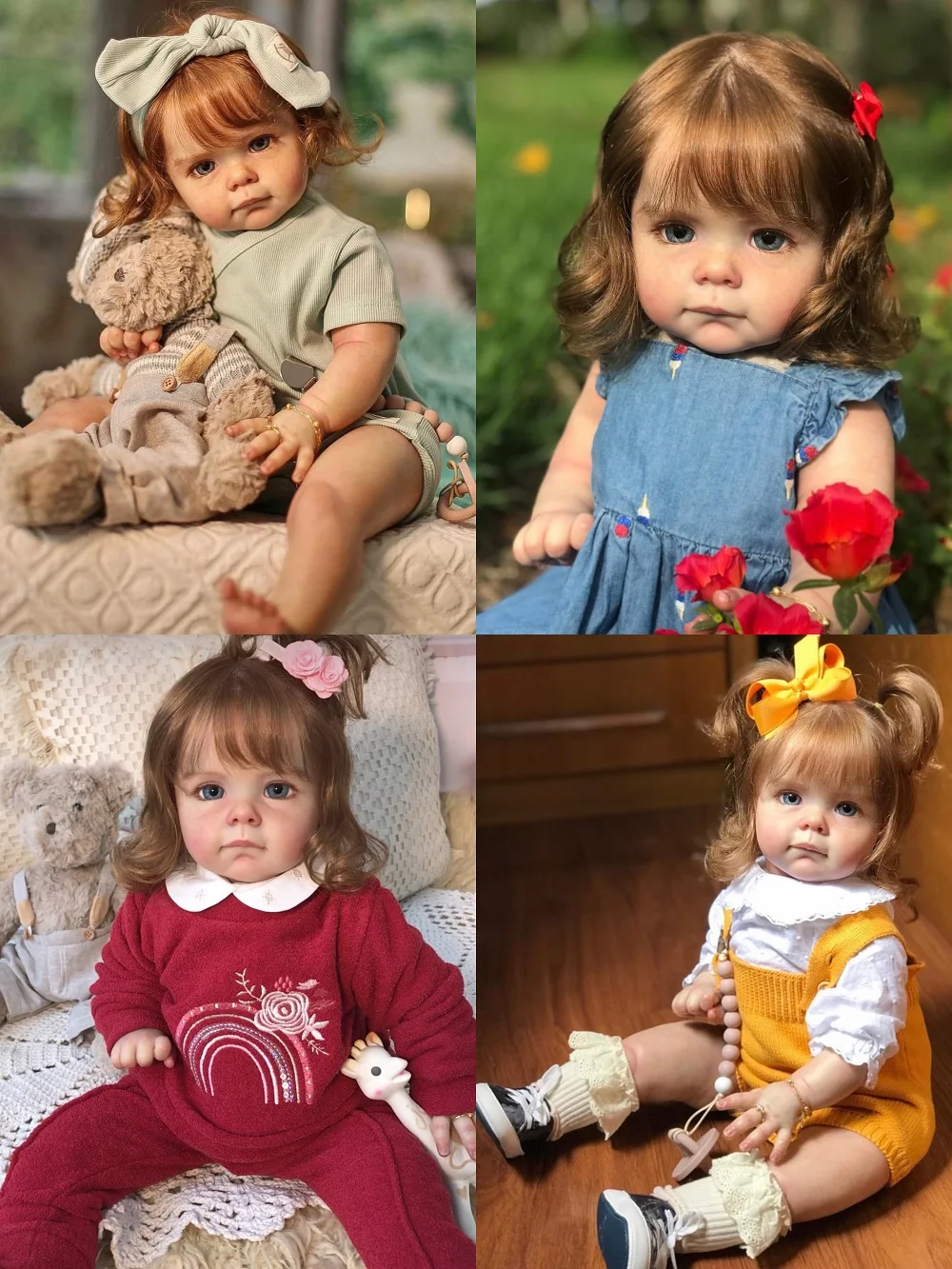 55CM Bebe Reborn Baby Finished Maggie Realistic High Painted with Veins Handmade Rooted Hair Bebé Reborn Muñecas Reborn
55CM Bebe Reborn Baby Finished Maggie Realistic High Painted with Veins Handmade Rooted Hair Bebé Reborn Muñecas Reborn