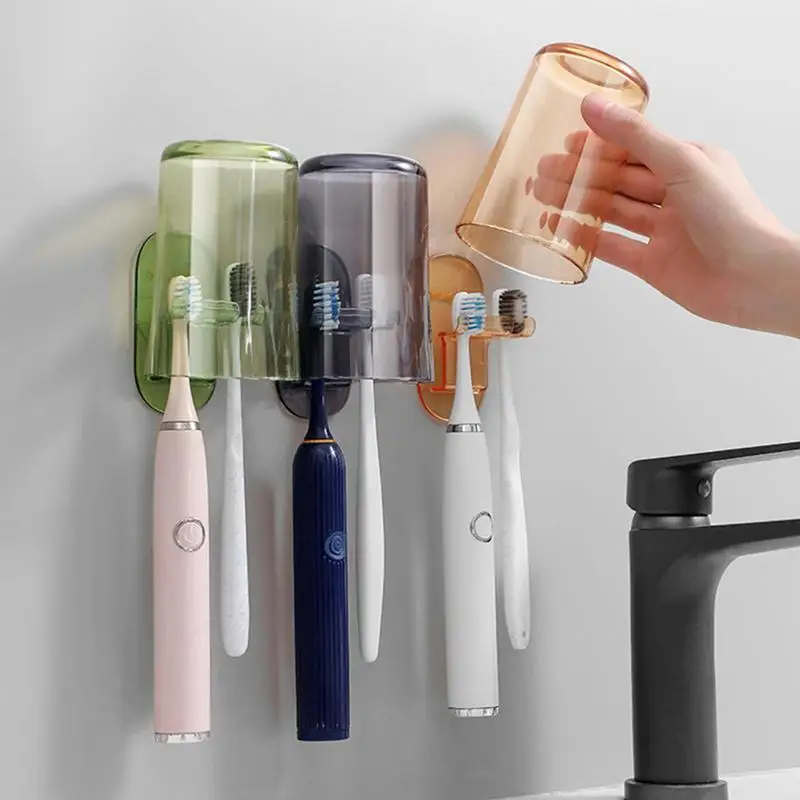 Wall Mount Toothbrush Holder For Bathroom Strong Paste Hook Wall-Mounted Toothbrush Hanger Tumbler Cup Storage Rack Shower
Wall Mount Toothbrush Holder For Bathroom Strong Paste Hook Wall-Mounted Toothbrush Hanger Tumbler Cup Storage Rack Shower