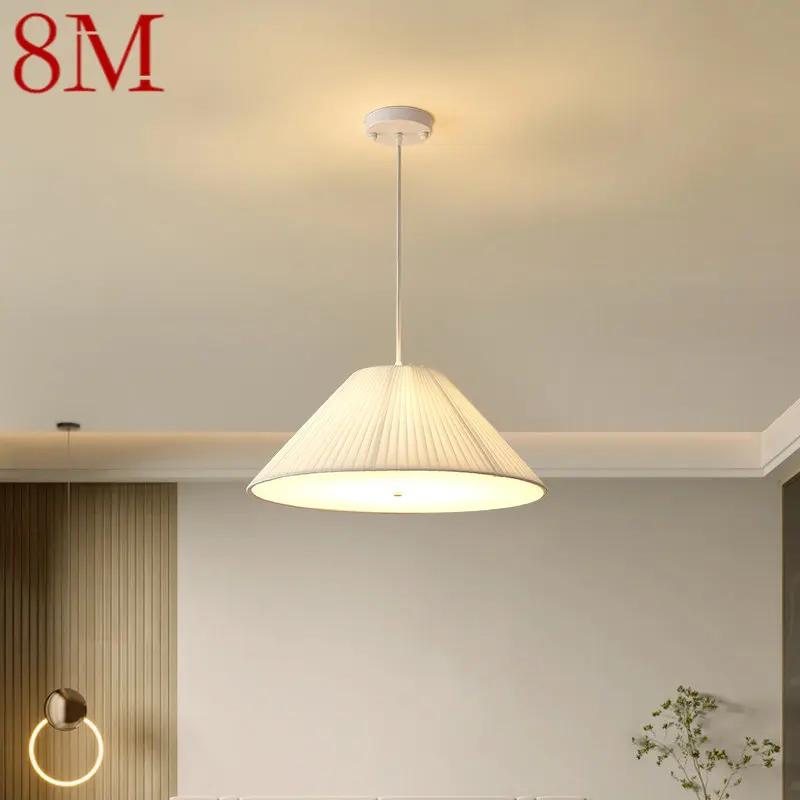 8M Modern Pendant Lamp Nordic LED Creativity Simplicity Pleats White Hanging Light For Home Dining Room Bedroom
8M Modern Pendant Lamp Nordic LED Creativity Simplicity Pleats White Hanging Light For Home Dining Room Bedroom