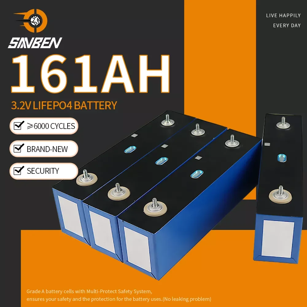 NEW2023 Solar Battery Lifepo4 3.2V 150AH 161AH DIY 12V 24V 48V Rechargeable Lithium Iron Phosphate Cell for Boat Golf Cart RV Fo
NEW2023 Solar Battery Lifepo4 3.2V 150AH 161AH DIY 12V 24V 48V Rechargeable Lithium Iron Phosphate Cell for Boat Golf Cart RV Fo