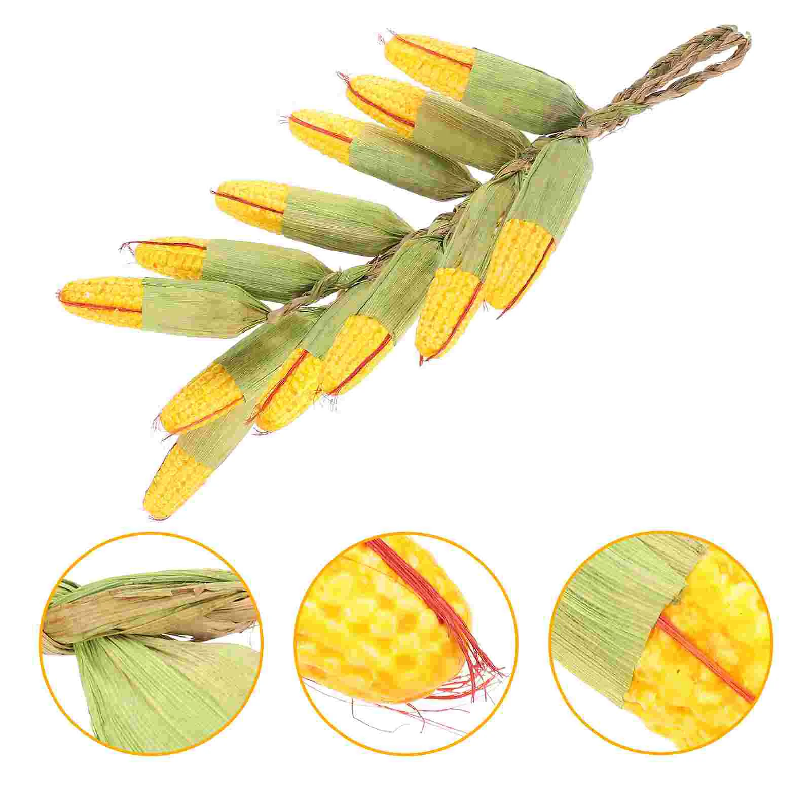 Corn Vegetable Artificial Fake Hanging Simulation Cob Props Decorations Strings Skewers Photo Faux Vegetables Decor Realistic
Corn Vegetable Artificial Fake Hanging Simulation Cob Props Decorations Strings Skewers Photo Faux Vegetables Decor Realistic