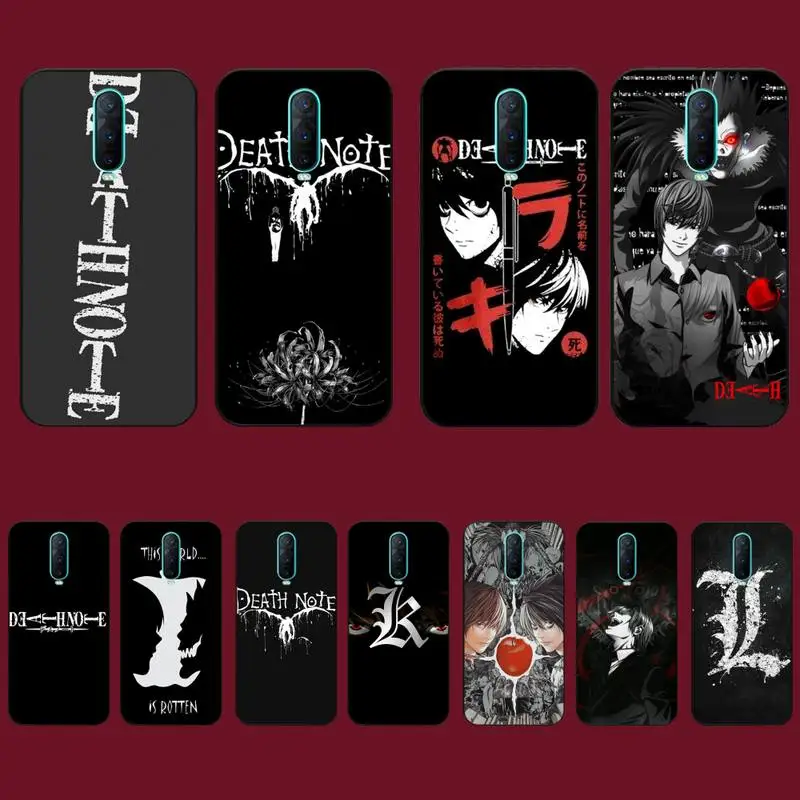 Death Note Phone Case for Vivo Y91C Y11 17 19 17 67 81 Oppo A9 2020 Realme c3 
Death Note Phone Case for Vivo Y91C Y11 17 19 17 67 81 Oppo A9 2020 Realme c3