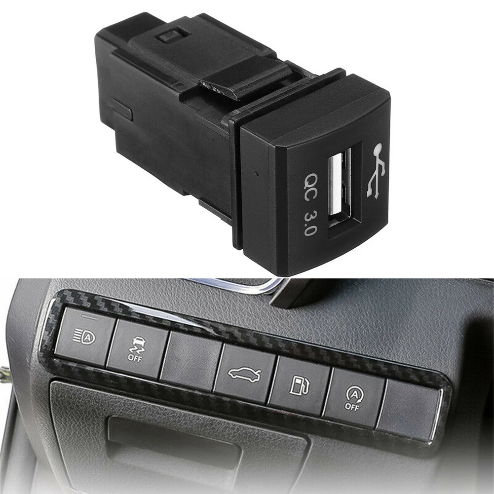 Подходит для Toyota RAV4, USB-адаптер с выключателем, QC 3,0, 1 шт., 22 мм X 22 мм, 3 А
Подходит для Toyota RAV4, USB-адаптер с выключателем, QC 3,0, 1 шт., 22 мм X 22 мм, 3 А