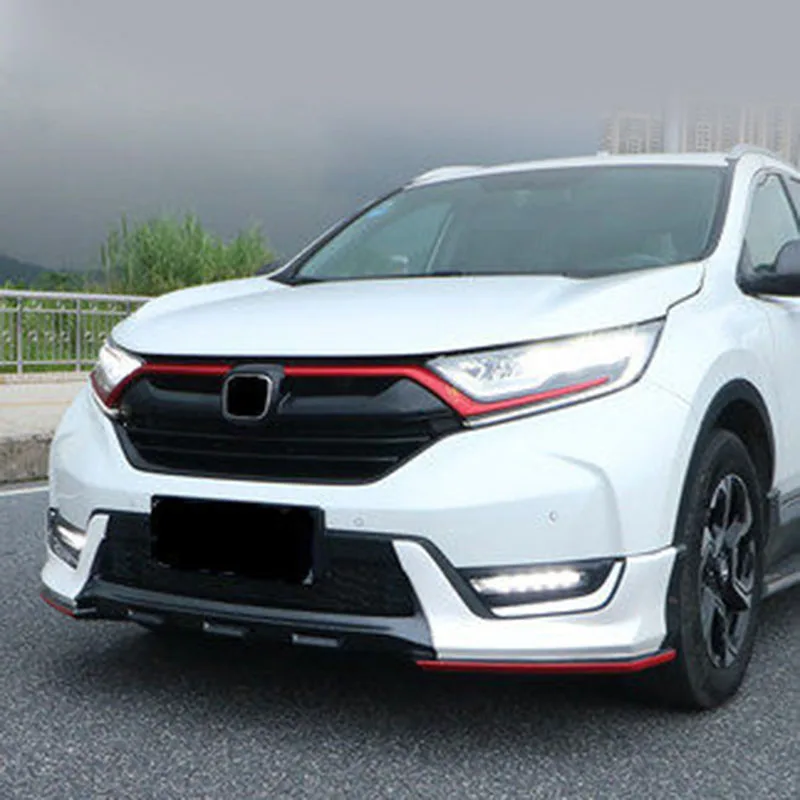 

Для Honda CRV CR-V 2017 2018- 2021 Автомобильная наклейка кузов отделка передний логотип отметка решетка гоночная рамка запчасть капот