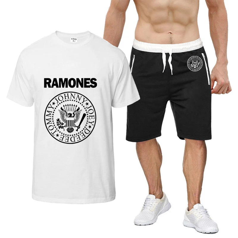 2022 Ramone Seal Graphic Printed Summer Men's Sportswear Shorts Set Short Sleeve Breathable T-Shirt Shorts Training Suit
2022 Ramone Seal Graphic Printed Summer Men's Sportswear Shorts Set Short Sleeve Breathable T-Shirt Shorts Training Suit