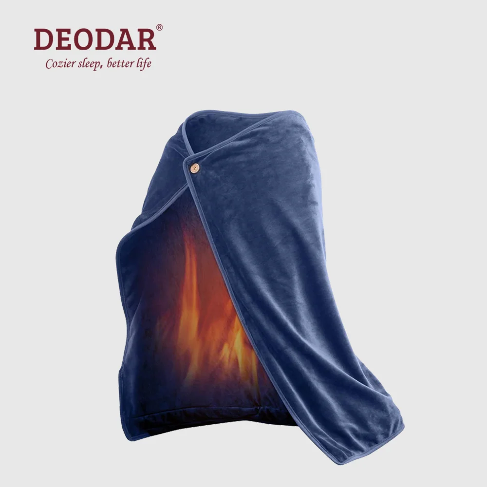 Теплое одеяло Deodar с постоянной температурой, теплое электрическое одеяло с USB-интерфейсом, портативная мягкая шаль с быстрым нагревом проти...
Теплое одеяло Deodar с постоянной температурой, теплое электрическое одеяло с USB-интерфейсом, портативная мягкая шаль с быстрым нагревом проти...