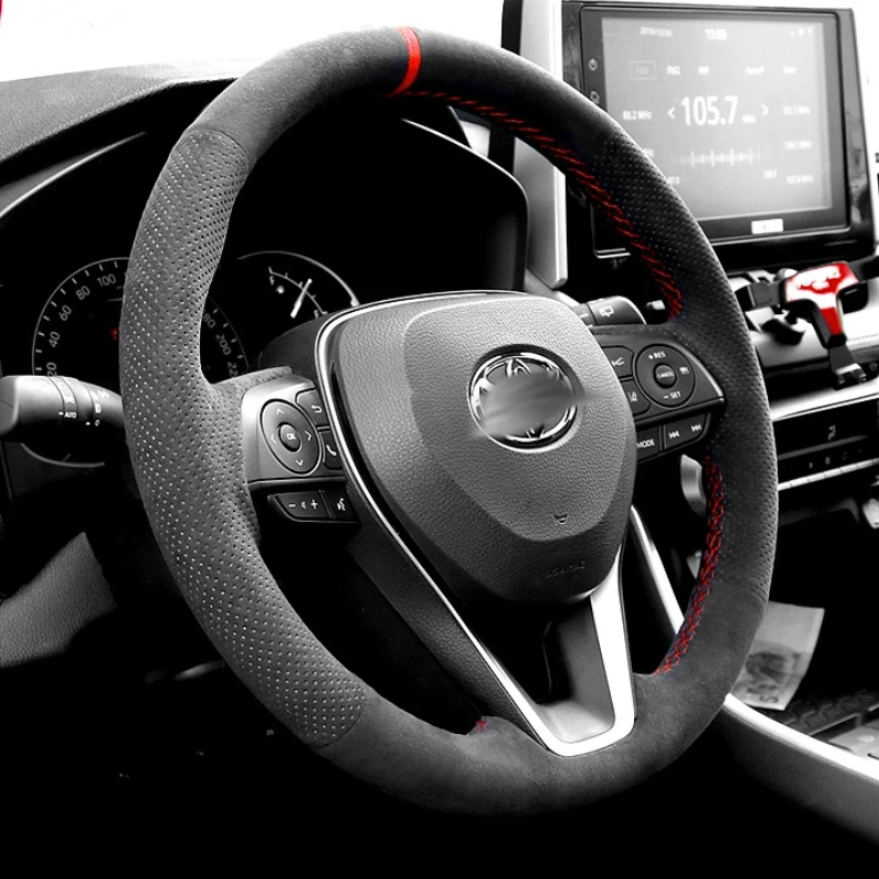 Чехол на руль для Toyota COROLLA Camry Levin Vios rav4 chr Land cruiser DIY частный/под заказ Алькантара ручная работа Противоскользящий чехол на руль
Чехол на руль для Toyota COROLLA Camry Levin Vios rav4 chr Land cruiser DIY частный/под заказ Алькантара ручная работа Противоскользящий чехол на руль