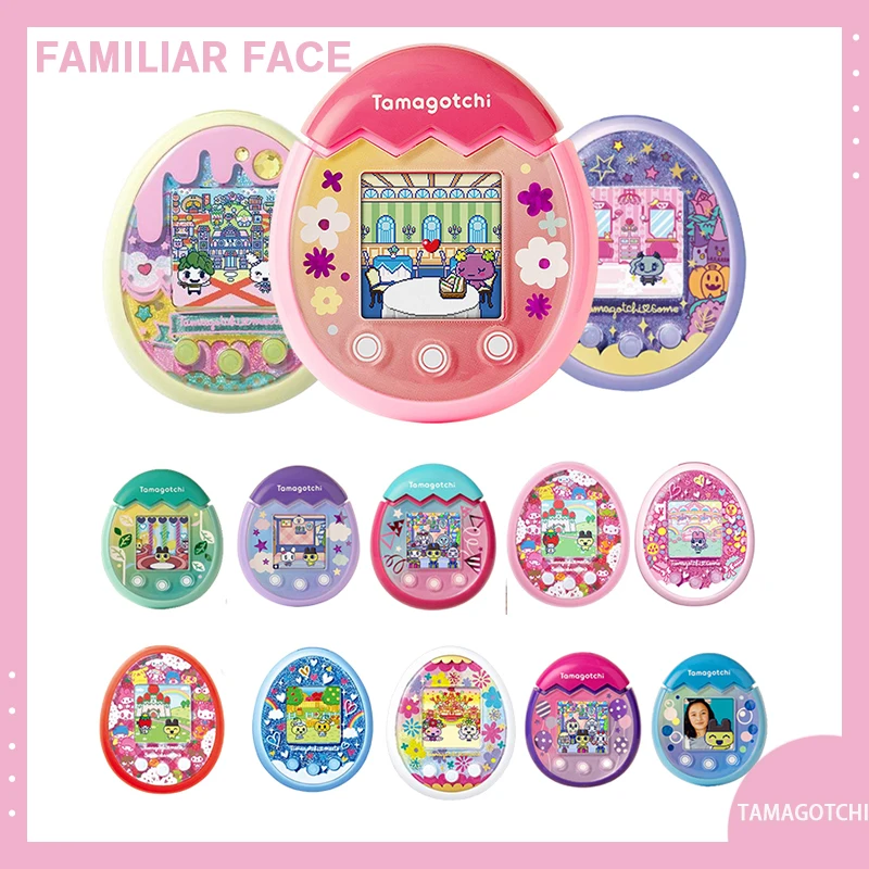 

Original Bandai Tamagotchi Electronic Pet Eggs Some Meets Pix Series Toys Developmental Collection Plaything Pets Egg Kid Gifts