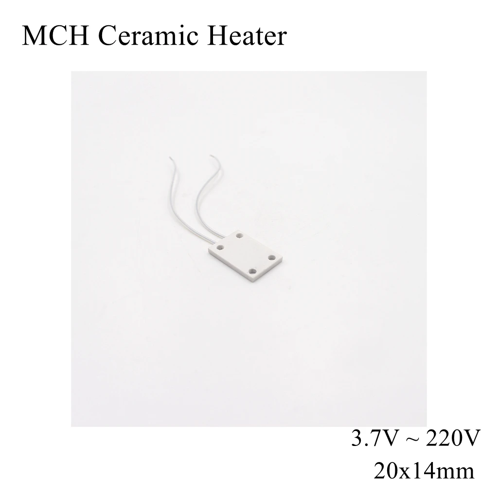 20x14mm 12V 110V 220V MCH High Temperature Ceramic Heater Square Alumina Electric Heating Board Plate Band HTCC Metal Hair Dry
20x14mm 12V 110V 220V MCH High Temperature Ceramic Heater Square Alumina Electric Heating Board Plate Band HTCC Metal Hair Dry
