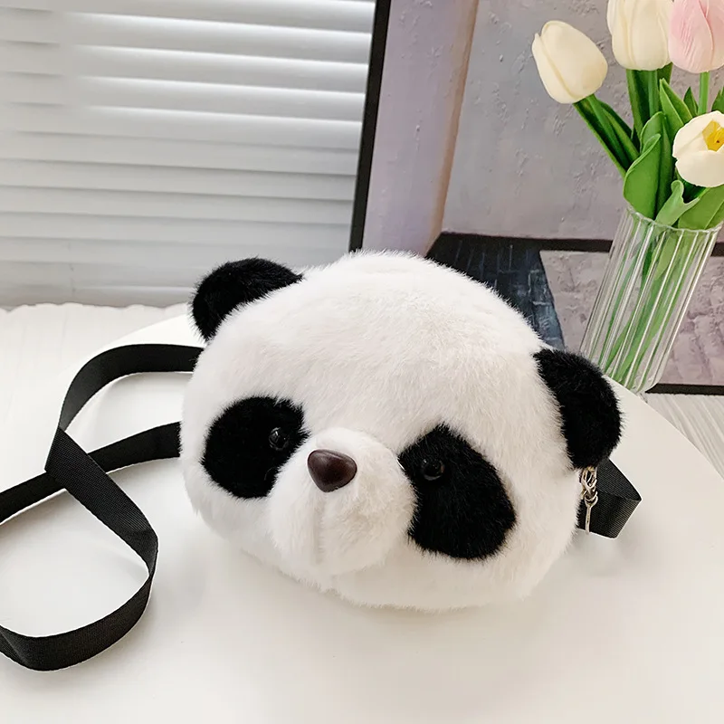 Panda Plush Toy One-shoulder Diagonal Messenger Bag Children's Coin Purse 판다 벨벳 장난감 
Panda Plush Toy One-shoulder Diagonal Messenger Bag Children's Coin Purse 판다 벨벳 장난감