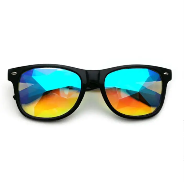 Очки-калейдоскопы rave men круглые/превосходные очки EDM Rave фестиваль дифракции