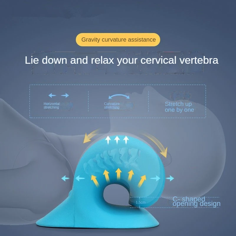 Выпрямитель для шеи и плеч хиропрактика подушка снятия боли в шее выравнивания