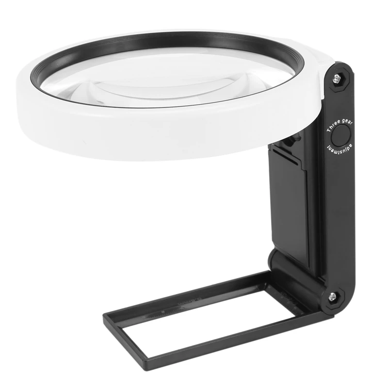 HOT-Magnifying Glass With Light, 3.5X 25X Magnification With LED Illuminated, Handheld Or Stand Magnifying Glass
HOT-Magnifying Glass With Light, 3.5X 25X Magnification With LED Illuminated, Handheld Or Stand Magnifying Glass