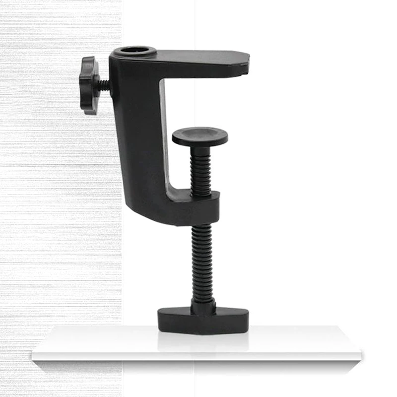 Plastic Clamp Fixing Clamp for Live Broadcast C-clamp Eye Protection Table Lamp Clamp Mount Holder Cantilever Bracket 
Plastic Clamp Fixing Clamp for Live Broadcast C-clamp Eye Protection Table Lamp Clamp Mount Holder Cantilever Bracket